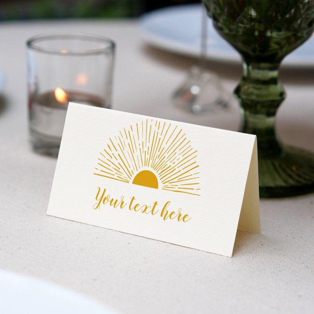 Tarjeta Sunshine Food Tent Place (Subido por el creador)