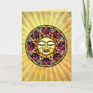 Tarjeta Sunshine - (tarjeta de saludo de Personalizable)