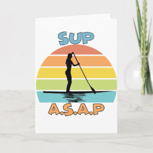 Tarjeta SUP ASAP Stand Up Paddling