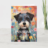 Super Cute Puppy Feliz cumpleaños