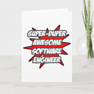 Tarjeta Super Duper Awesome Software Engineering