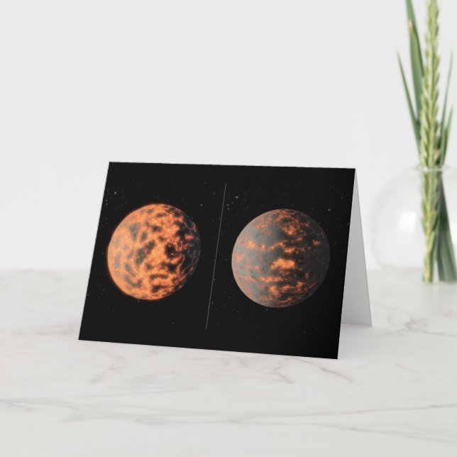 Tarjeta Super-Earth 55 Cancri E (Anverso)