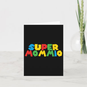 Tarjeta Super Gamer Mommio Women Day Para Madres De Hombre