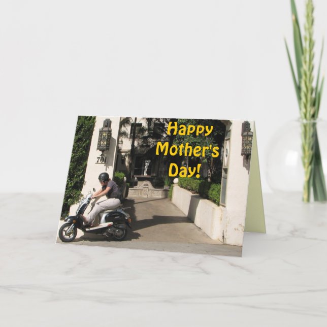 Tarjeta ¡Super Happy Mother's Day Card! (Anverso)