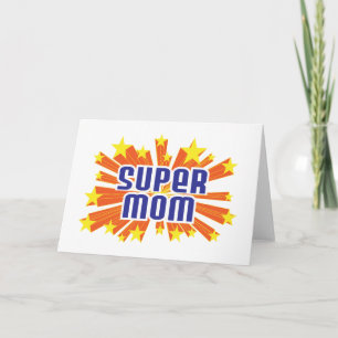 Tarjeta Super Mamá