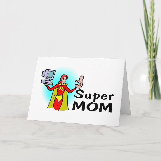 Tarjeta Super Mom (Corporación) (Anverso)