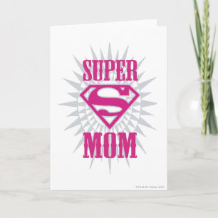 Tarjeta Super Mom Starburst