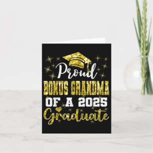 Tarjeta Super Orgullosa Abuela De Bono De Graduado 2025