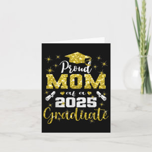 Tarjeta Super Orgullosa Madre De 2025 Graduada Superior