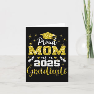 Tarjeta Super Orgullosa Madre De 2025 Graduada Superior