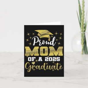 Tarjeta Super Orgullosa Madre De 2025 Graduada Superior