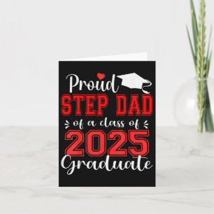 Tarjeta Super Orgulloso Paso Papá De La Graduación De Grad
