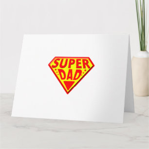 Tarjeta Super Papá - Feliz Día del Padre
