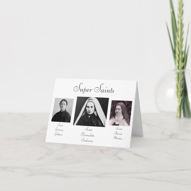 Tarjeta Super Saints (Anverso)