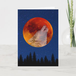 Tarjeta Super Sangre Lobo Luna 2019