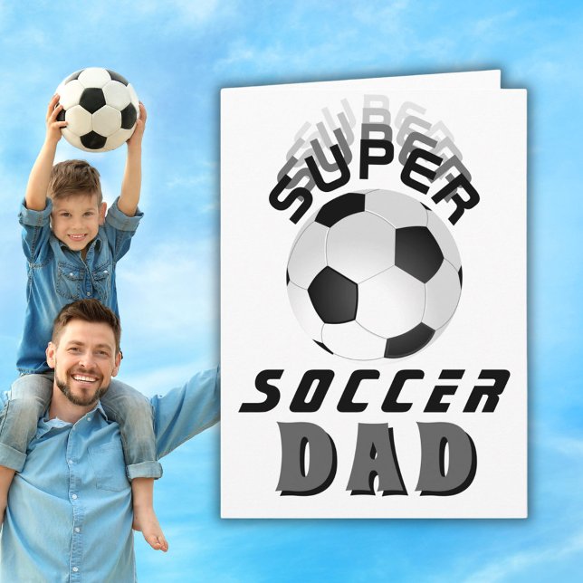 Tarjeta Super Soccer Dad (Subido por el creador)