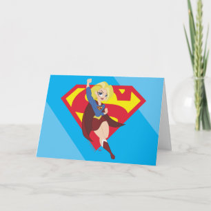 Tarjeta Superchica del DC Super Hero Chicas