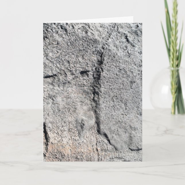 Tarjeta Superficie de rock de pizarra gris (Anverso)