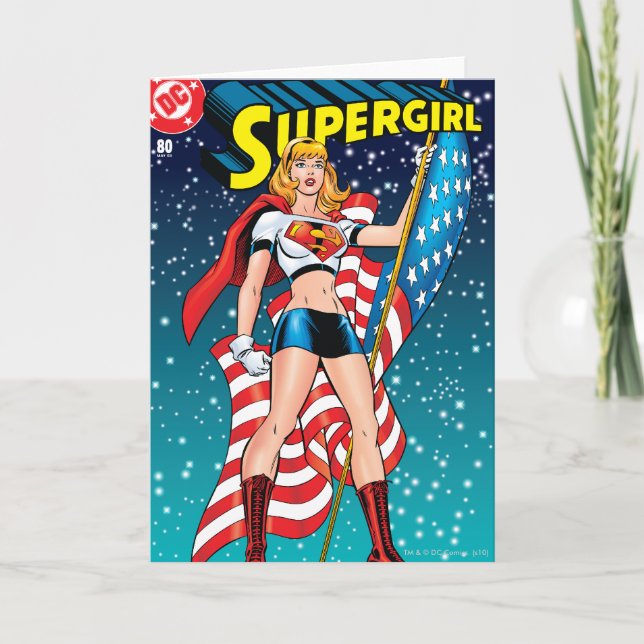Tarjeta Supergirl (Anverso)