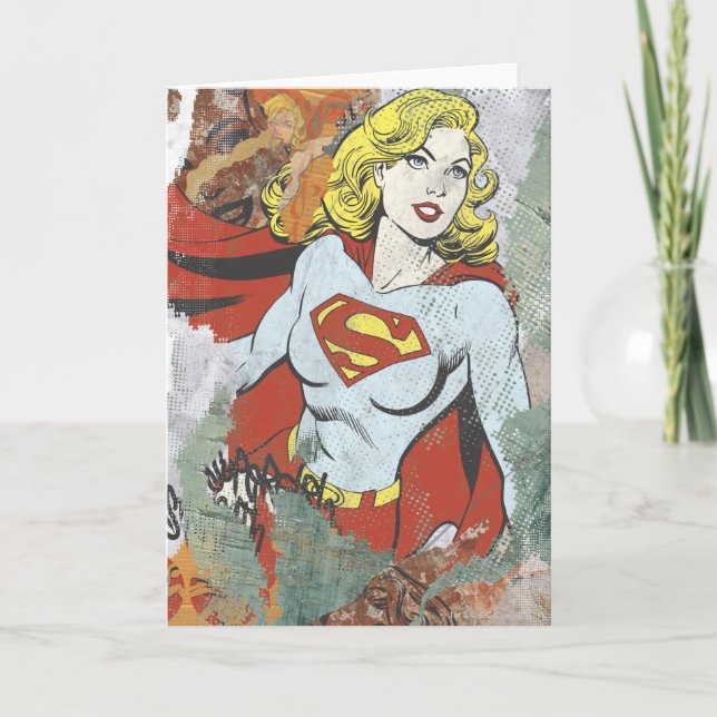 Tarjeta Supergirl Comics 2 (Anverso)