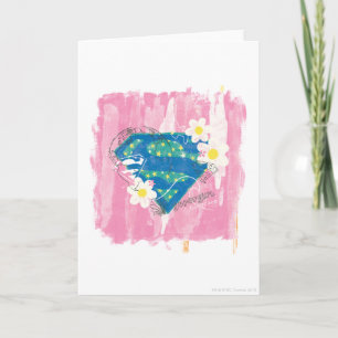 Tarjeta Supergirl for Peace Pink