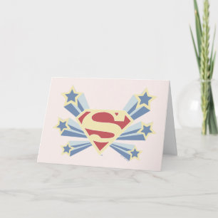 Tarjeta Supergirl Stars S-Shield