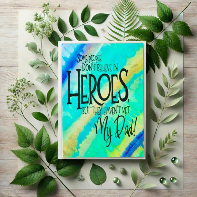 Tarjeta SuperHero Dad se burla de la inespiritualidad mode (Subido por el creador)