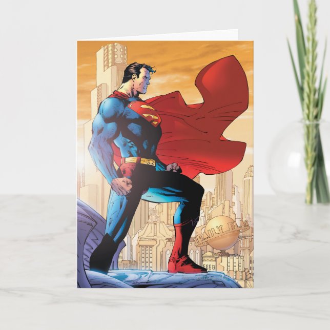 Tarjeta Superman Daily Planet (Anverso)