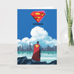 Tarjeta Superman El Hombre de Acero Día del Padre