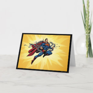 Tarjeta Superman rompe cadenas