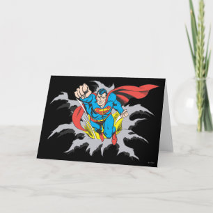 Tarjeta Superman Tears Thru
