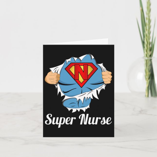 Tarjeta Superpoder de enfermería (Anverso)
