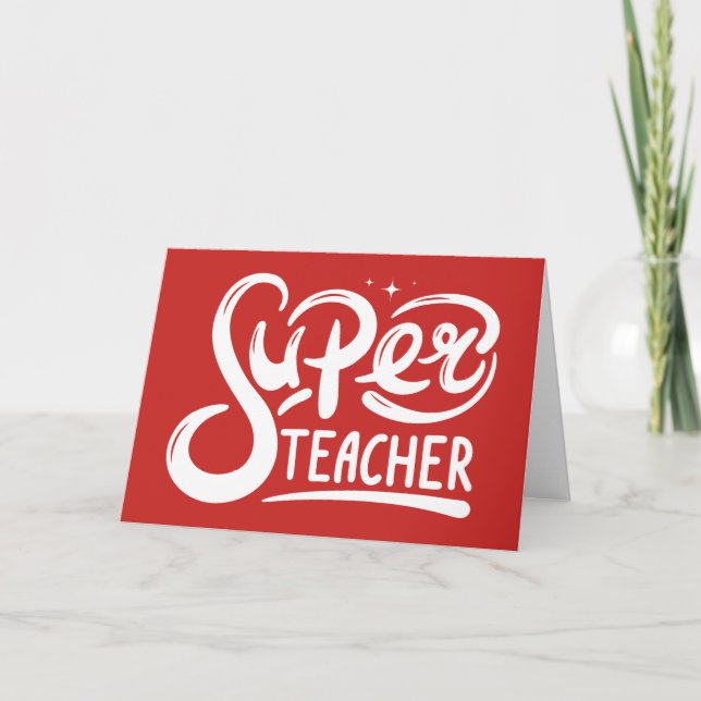 Tarjeta Superprofesor (Anverso)