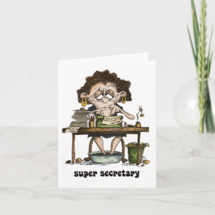 Tarjeta supersecretaria