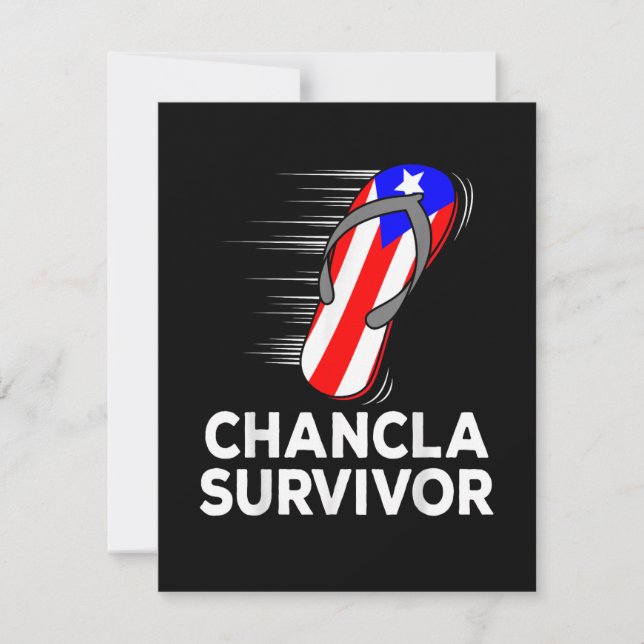 Tarjeta Superviviente de chancla (Anverso)