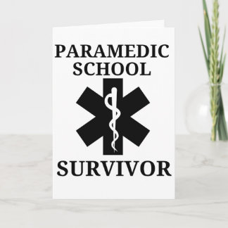 Tarjeta Superviviente de la escuela médica profesional méd