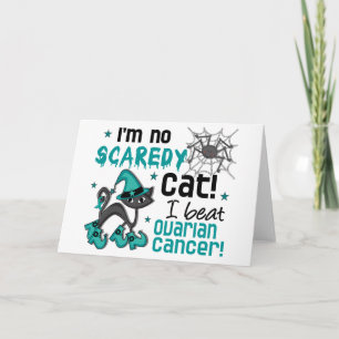 Tarjeta Superviviente del cáncer ovárico de Halloween 2