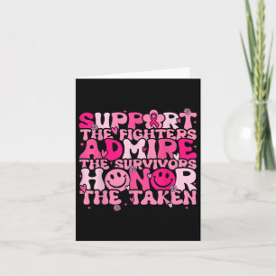 Tarjeta Support Admire Honor Breast Awareness Warri