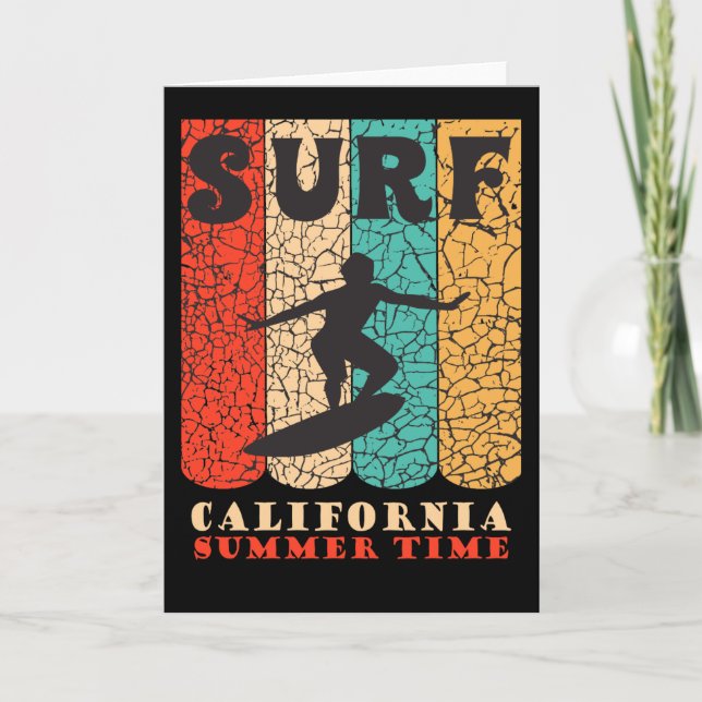 Tarjeta Surf California (Anverso)