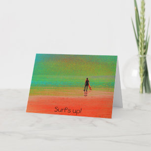 Tarjeta "¡Surf se levanta!"