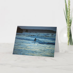 Tarjeta Surfing Cornwall