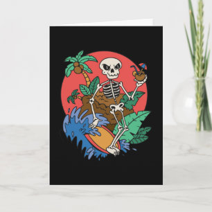 TARJETA SURFING SKELETON