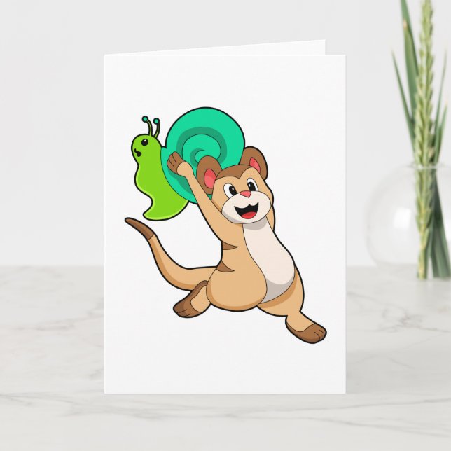 Tarjeta Suricata con caracol.PNG (Anverso)