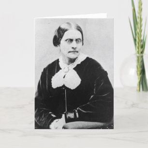Tarjeta Susan Brownell Anthony c.1871