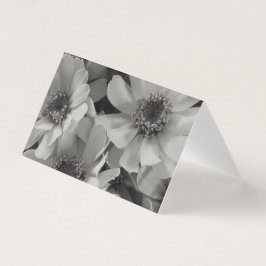 Tarjeta Susan Flowers de ojos marrones