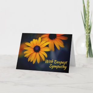 Tarjeta Susan Garden, De Ojo Amarillo, Flor De Jardín Con