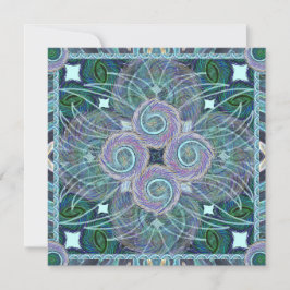 Tarjeta Susea Blu Studios Feather Mandela Card