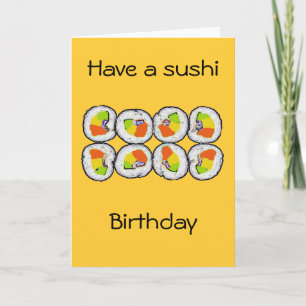 Tarjeta Sushi Sushi