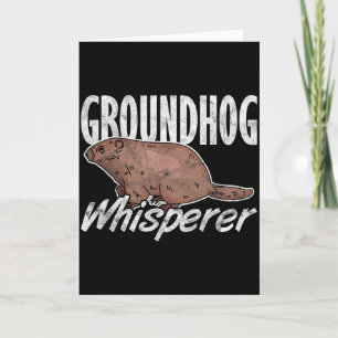 Tarjeta Susurrador de marmota de tierra _3
