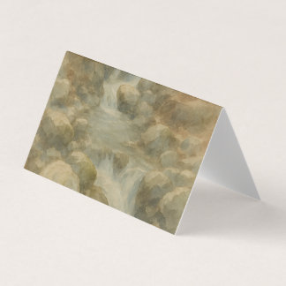 Tarjeta Susurros de la corriente